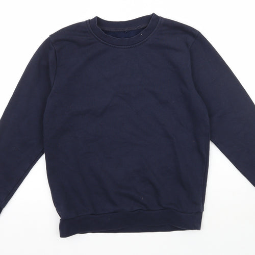 George Boys Blue   Pullover Sweatshirt Size 9 Years