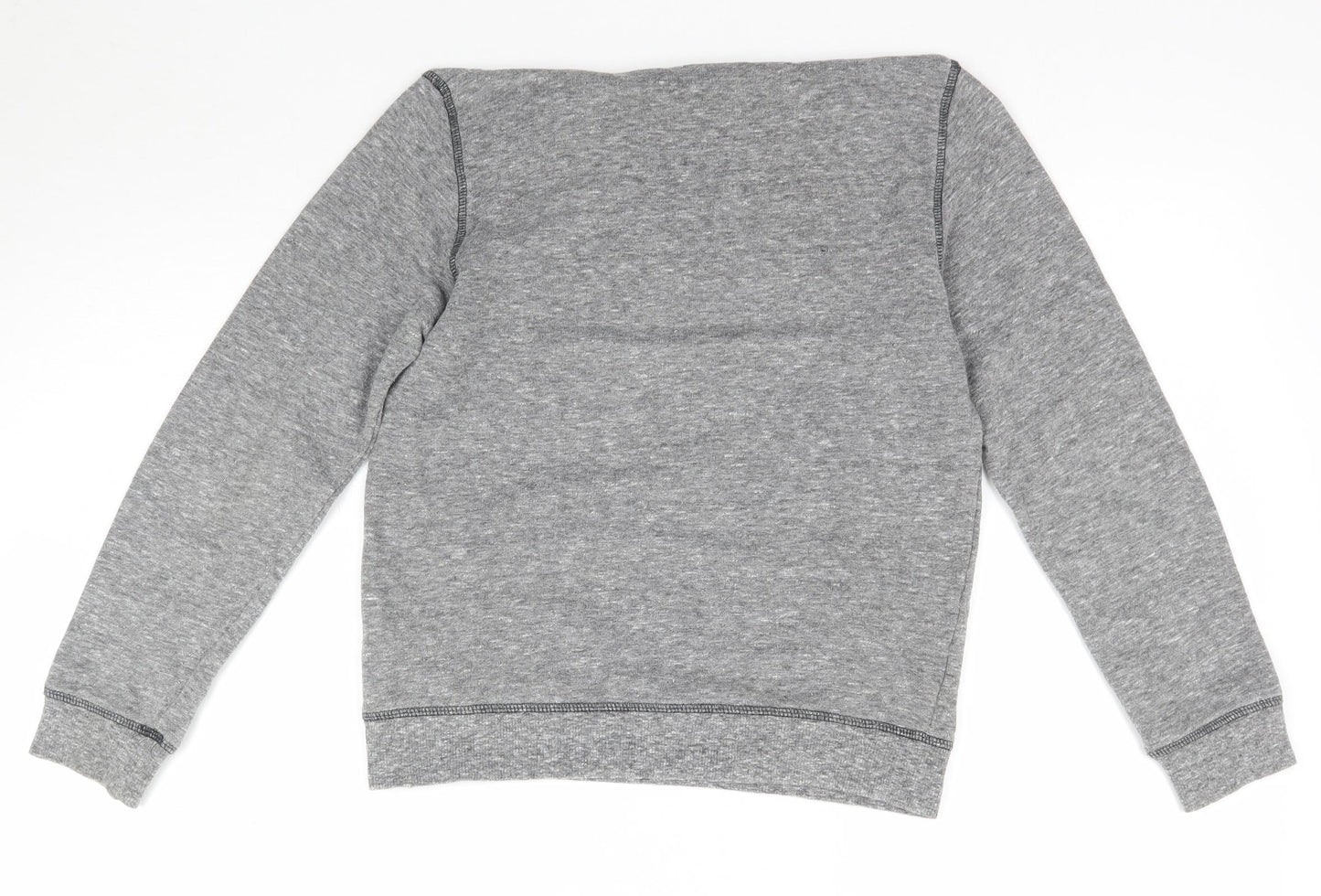 NEXT Boys Grey   Pullover Sweatshirt Size 9 Years  - Skull Dinosaur