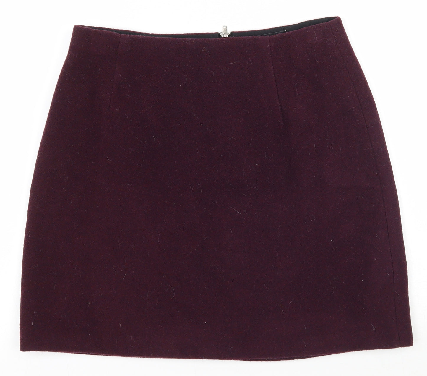New Look Womens Purple   A-Line Skirt Size 10