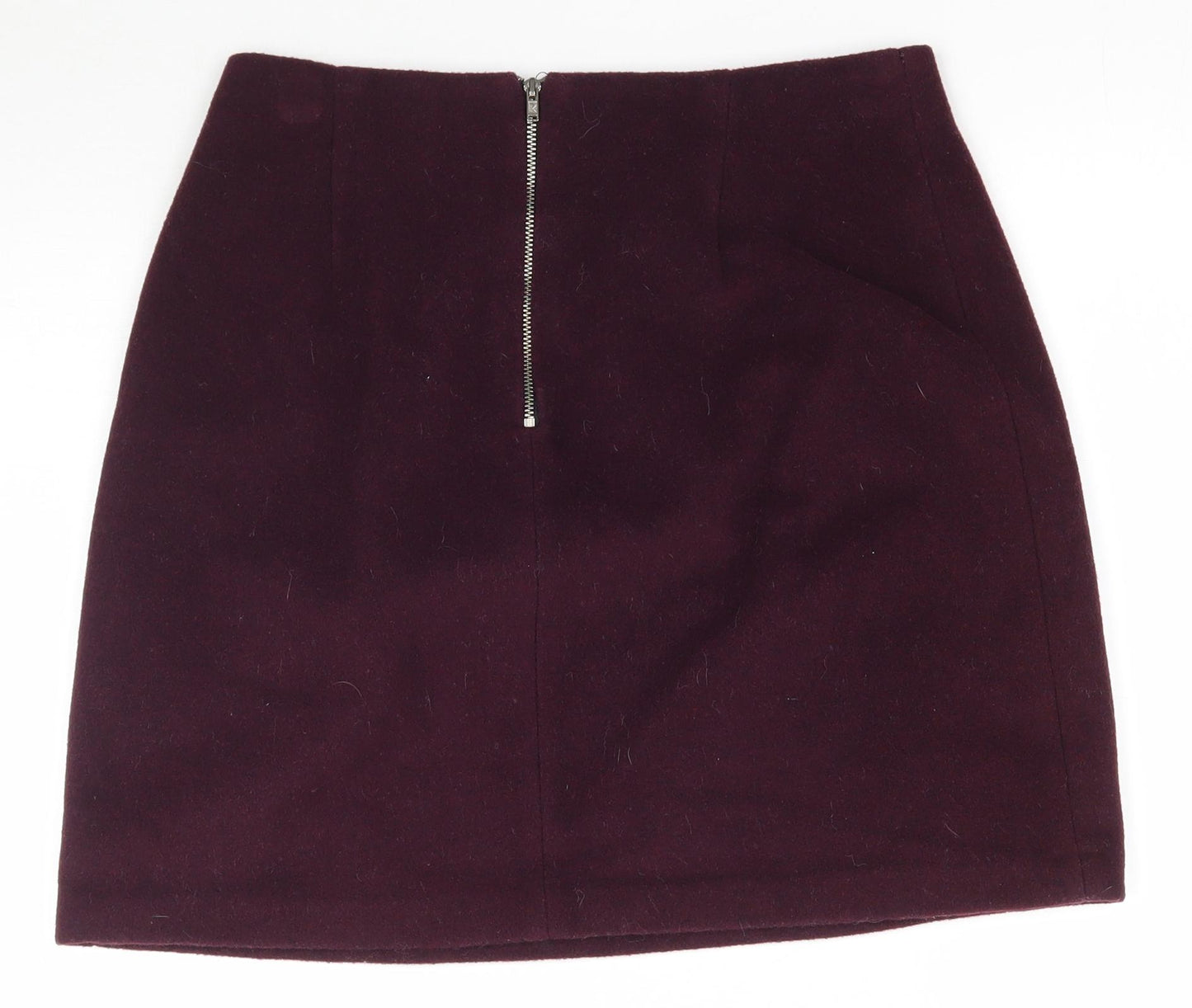New Look Womens Purple   A-Line Skirt Size 10