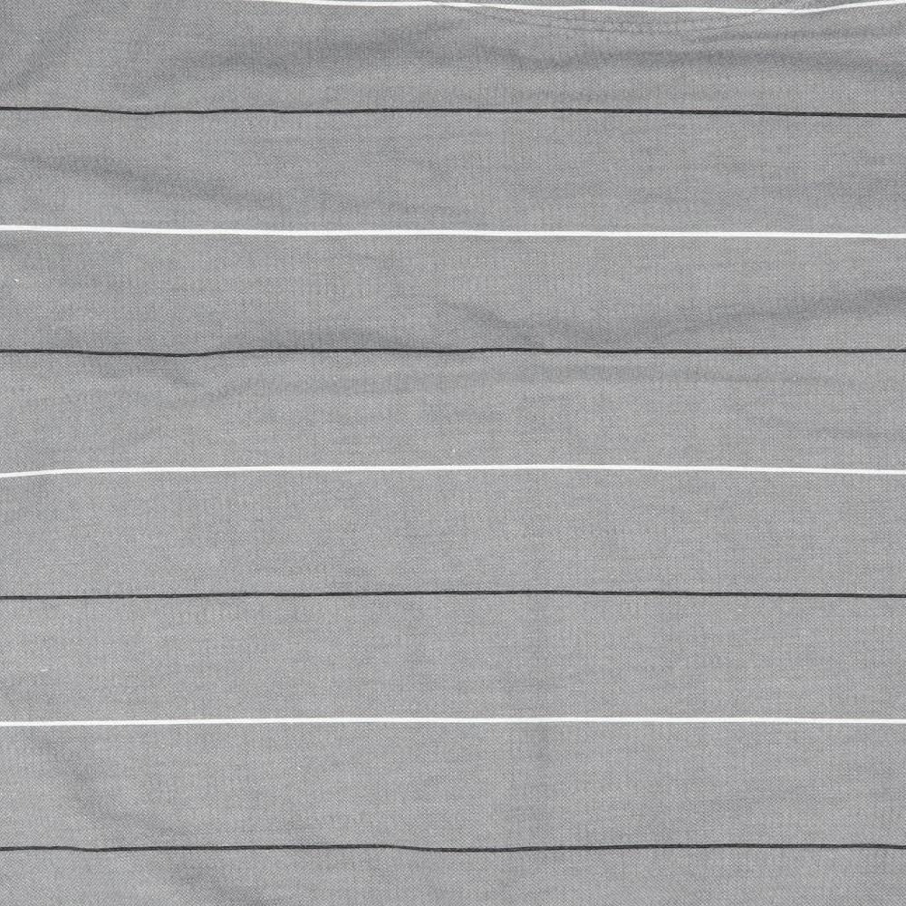 Penn Mens Grey Striped  Pullover Sweatshirt Size L