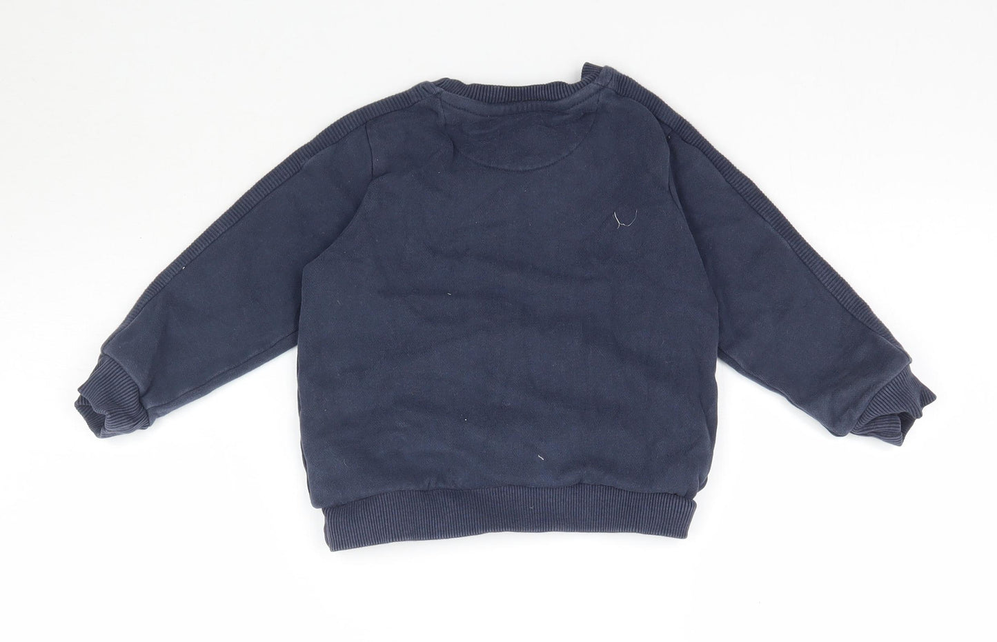 Nutmeg Boys Blue   Pullover Sweatshirt Size 2 Years  - Tractor