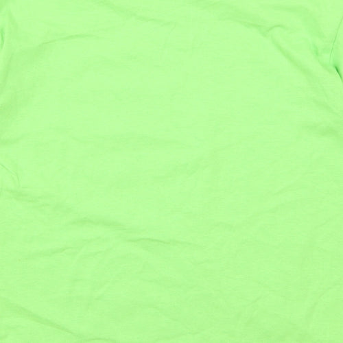 Gildan Boys Green   Basic T-Shirt Size M