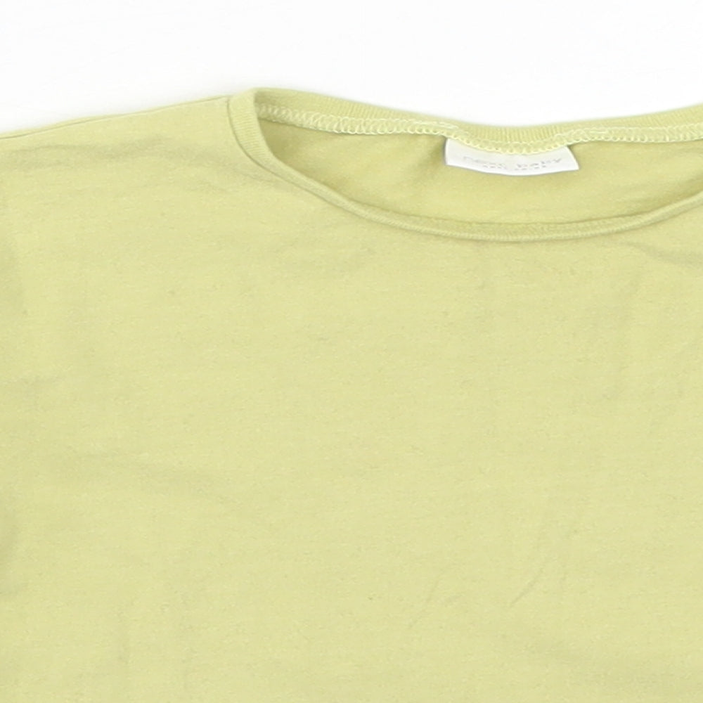 NEXT Boys Green   Basic T-Shirt Size 12-18 Months  - Little Man Big Heart