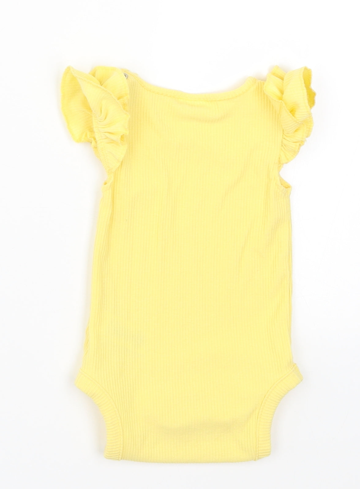 NEXT Girls Yellow   Babygrow One-Piece Size 9-12 Months