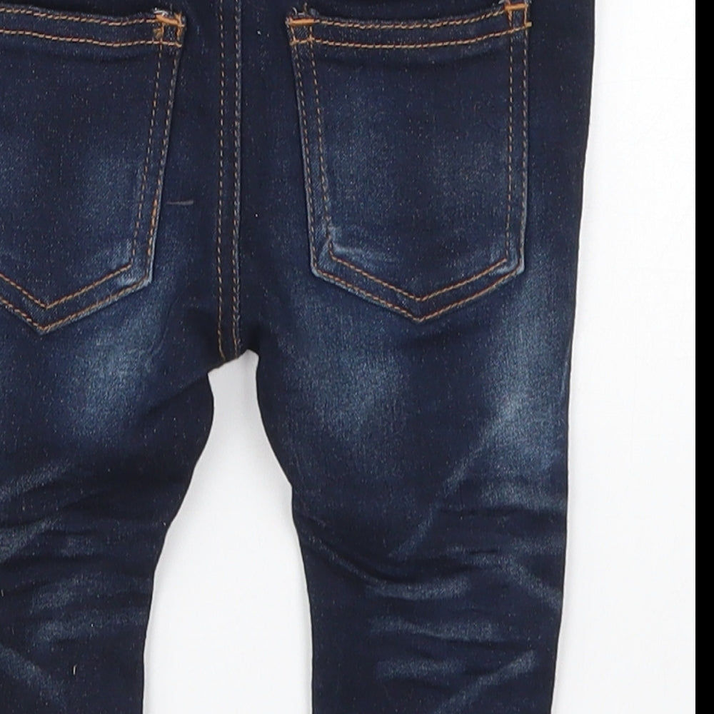 NEXT Boys Blue  Denim Capri Jeans Size 3-6 Months