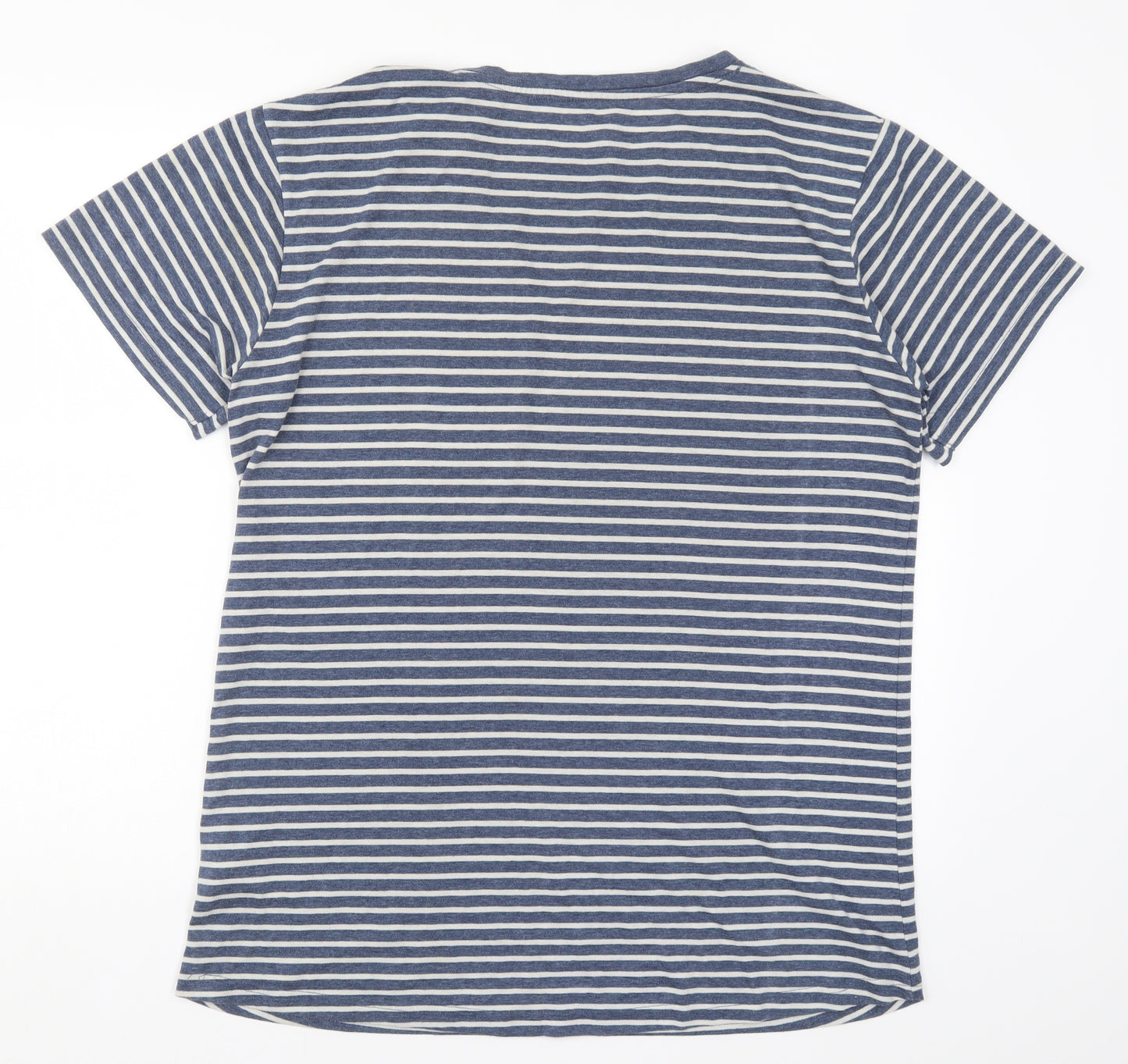 Primark Womens Blue Striped  T-Shirt Dress  Size 6