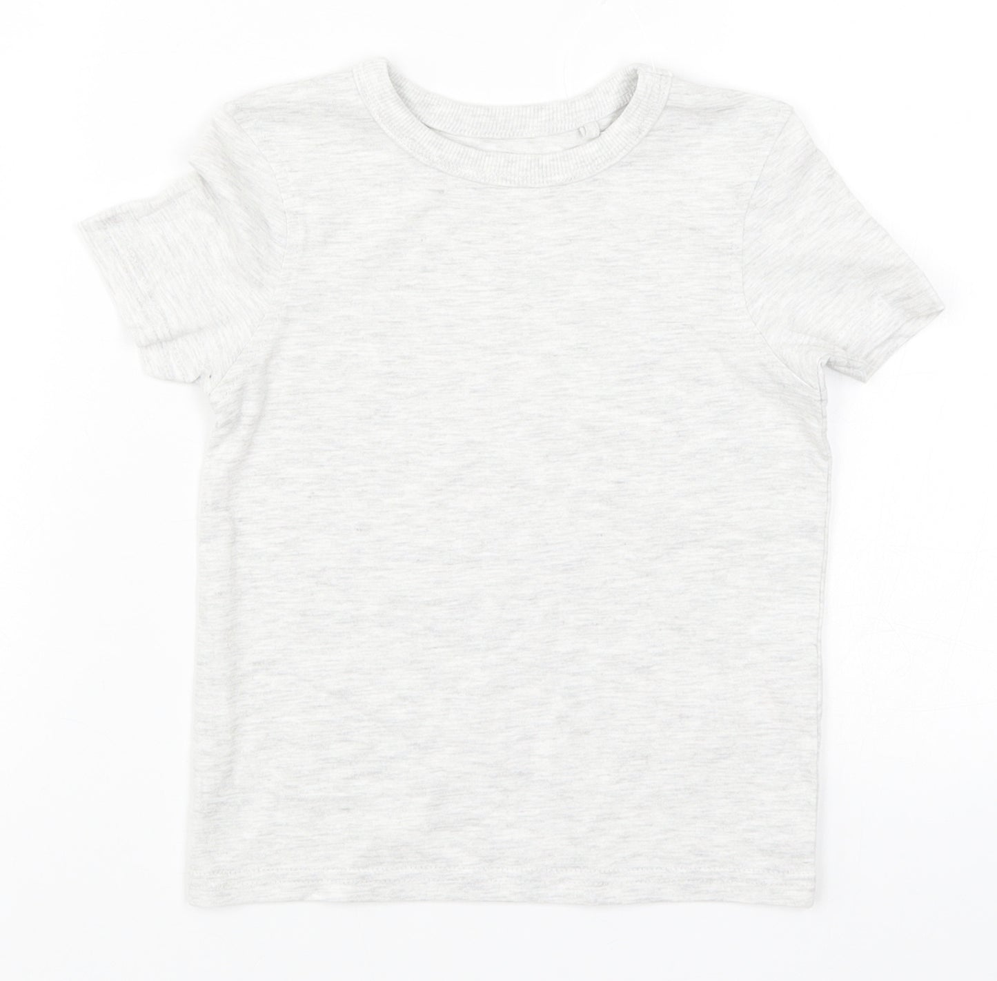 George Boys Grey   Basic T-Shirt Size 2-3 Years
