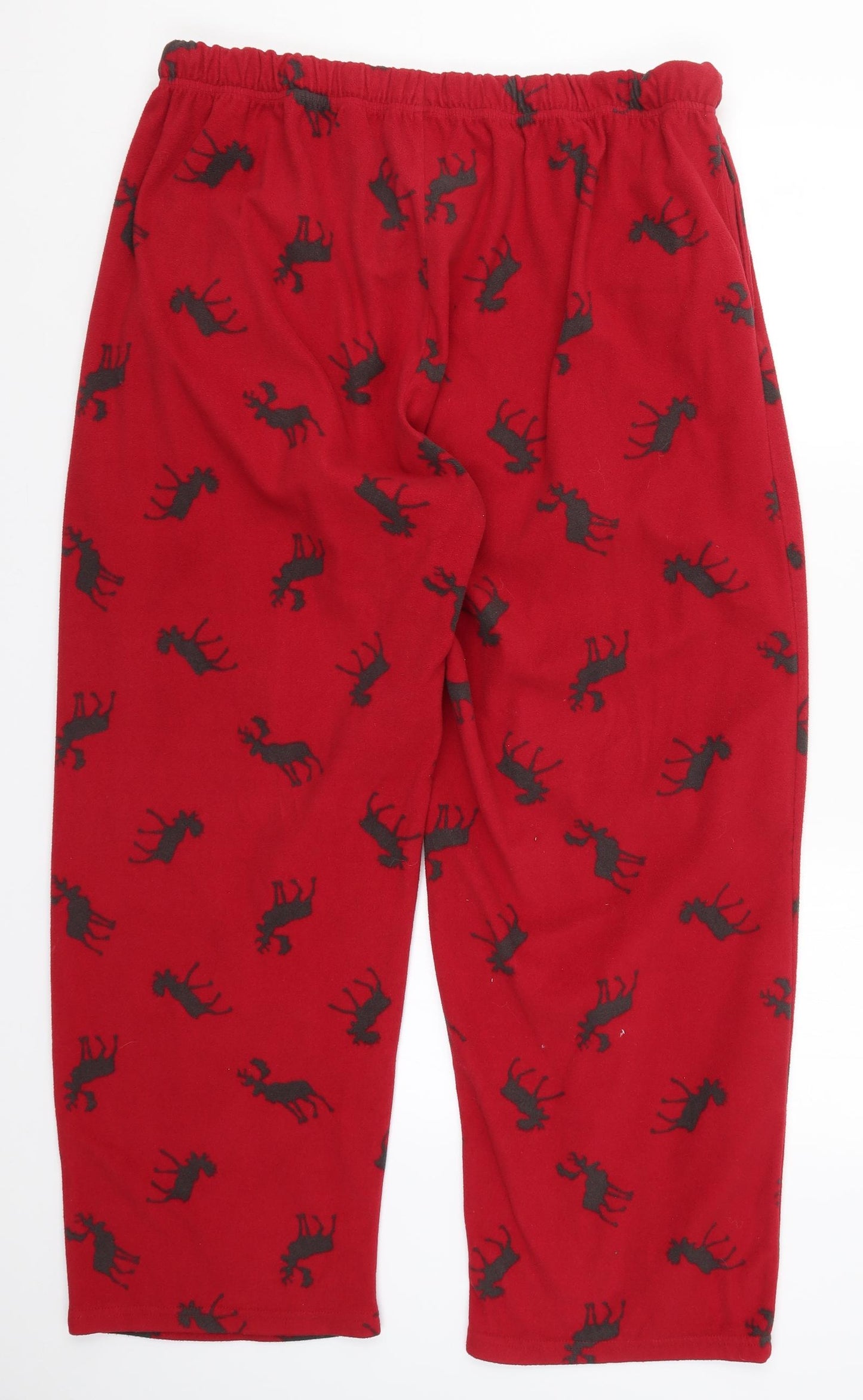 George Mens Red   Trousers  Size 2XL L28 in - Moose Loungewear
