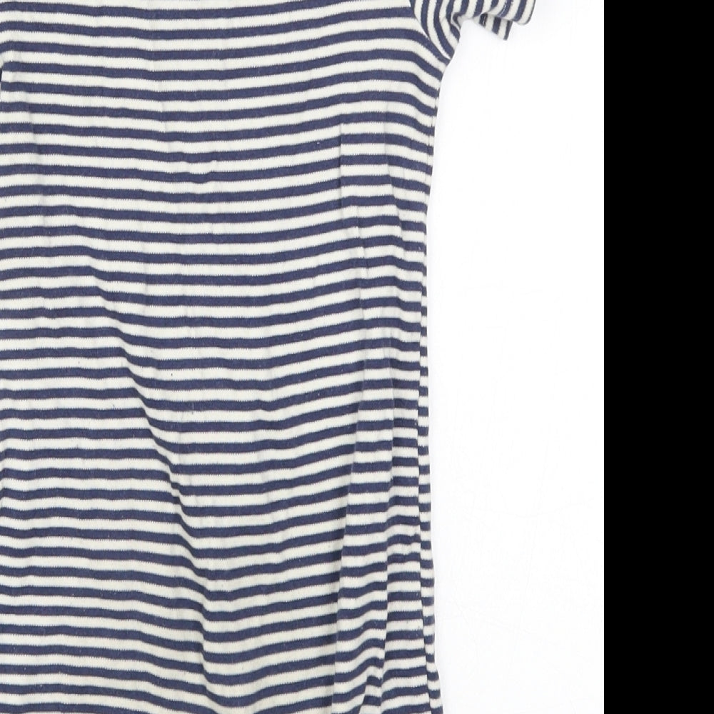 Marks and Spencer Boys Blue Striped   One Piece Size 2-3 Years