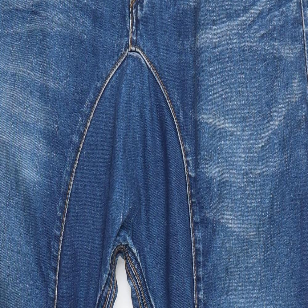 Humor Mens Blue  Denim Straight Jeans Size 32 L29 in