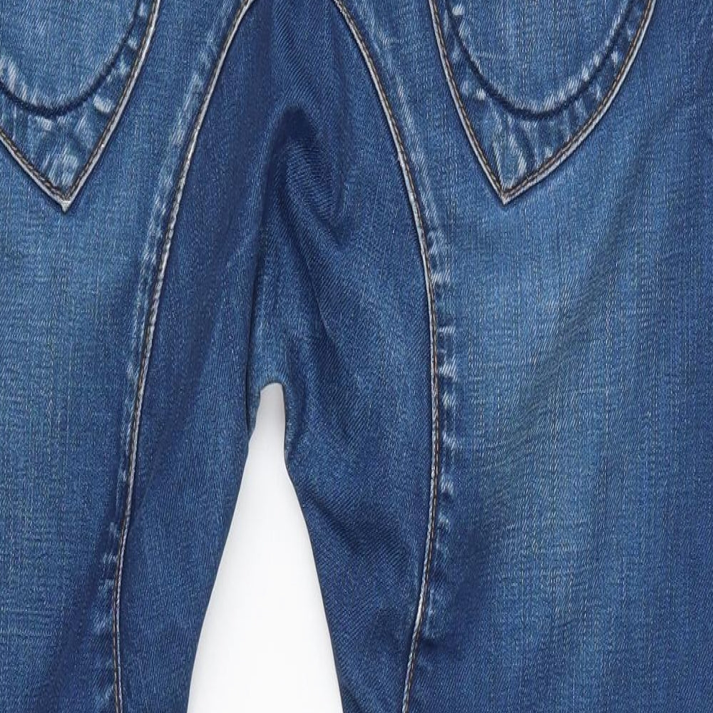 Humor Mens Blue  Denim Straight Jeans Size 32 L29 in