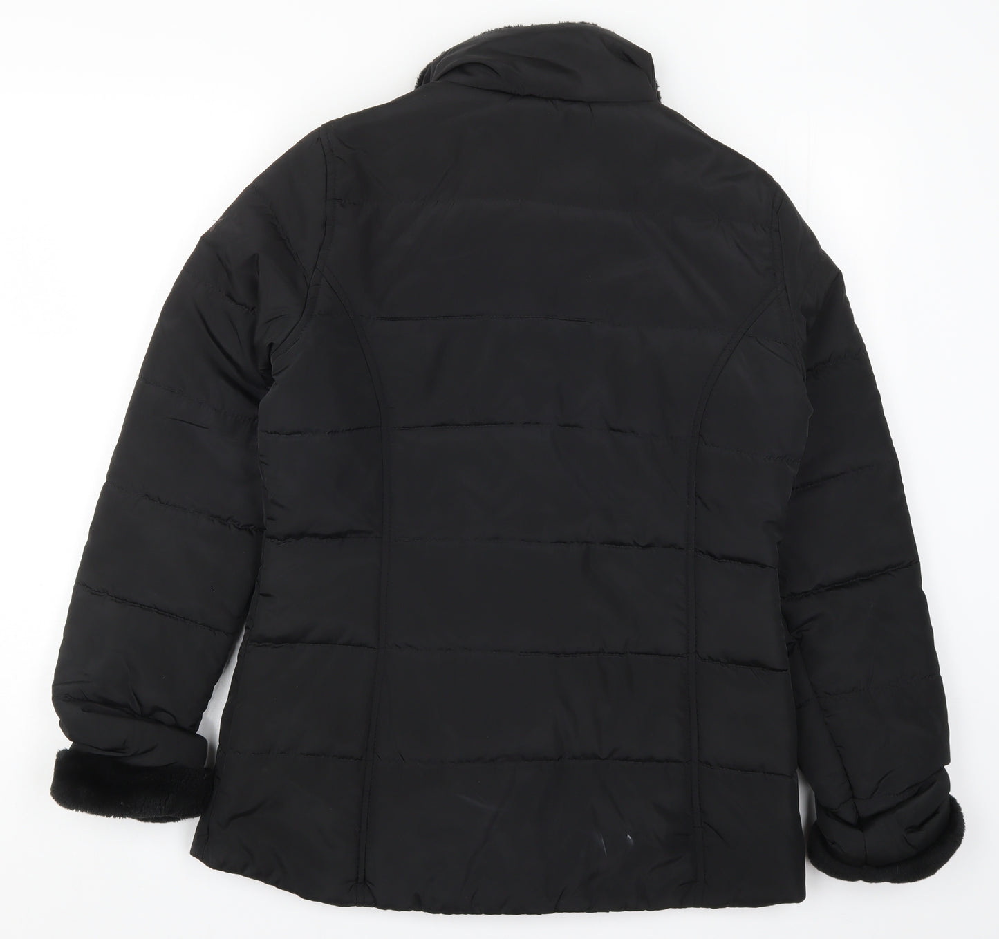 Regatta Womens Black   Quilted Coat Size 12