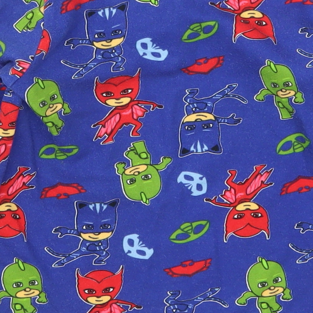 NEXT Boys Blue Solid   Pyjama Top Size 2-3 Years  - Superheroes