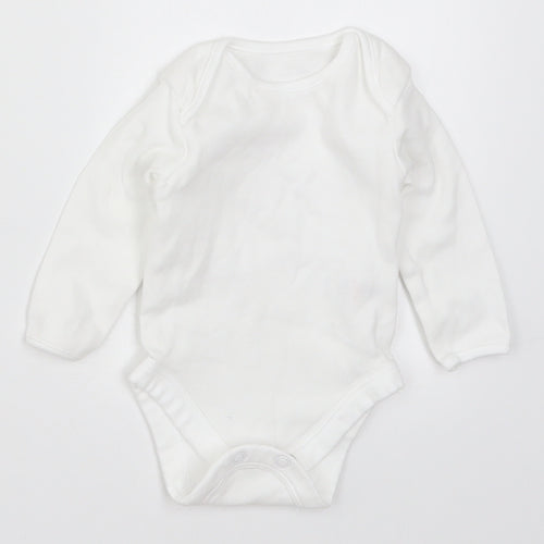 George Baby White   Babygrow One-Piece Size 0-3 Months