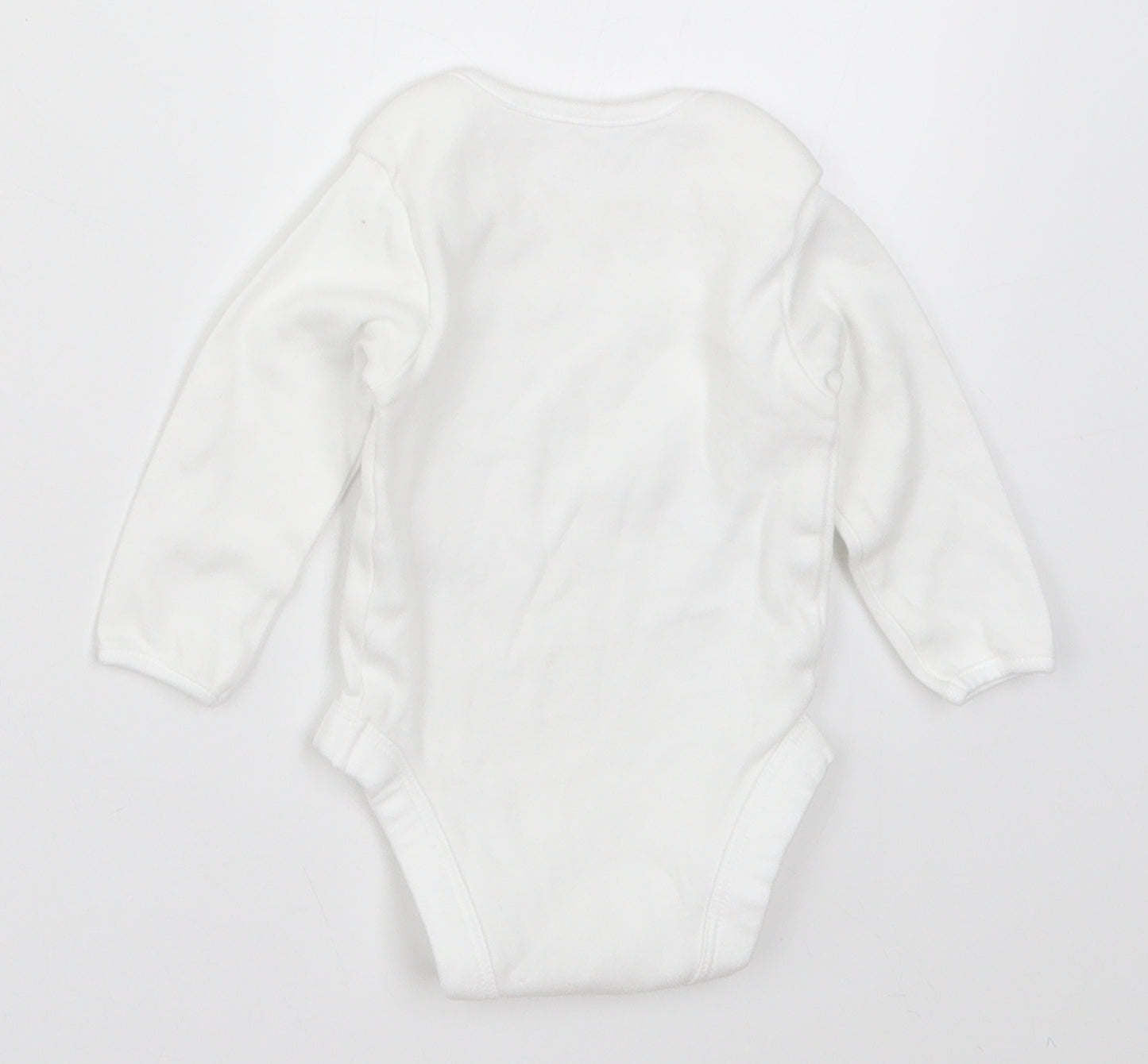 George Baby White   Babygrow One-Piece Size 0-3 Months