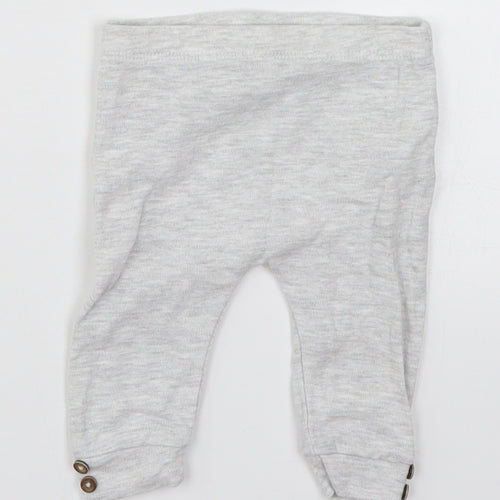 Fred & Flo Girls Grey   Capri Leggings Size 3-6 Months