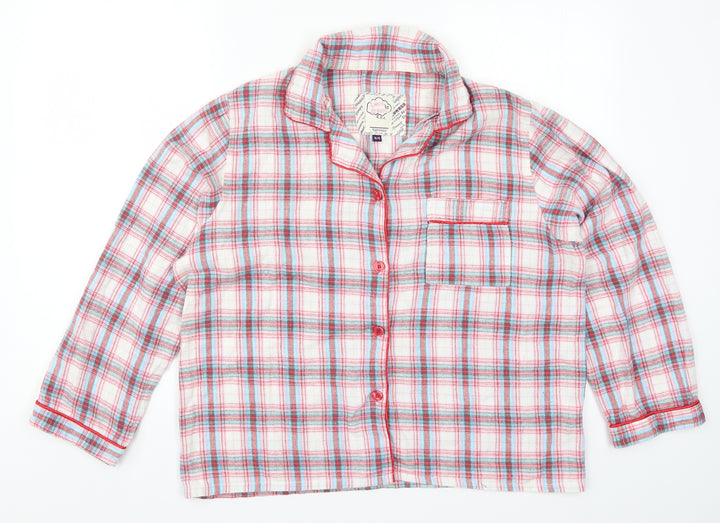 Love To Dream Womens Multicoloured Check  Top Pyjama Top Size 16