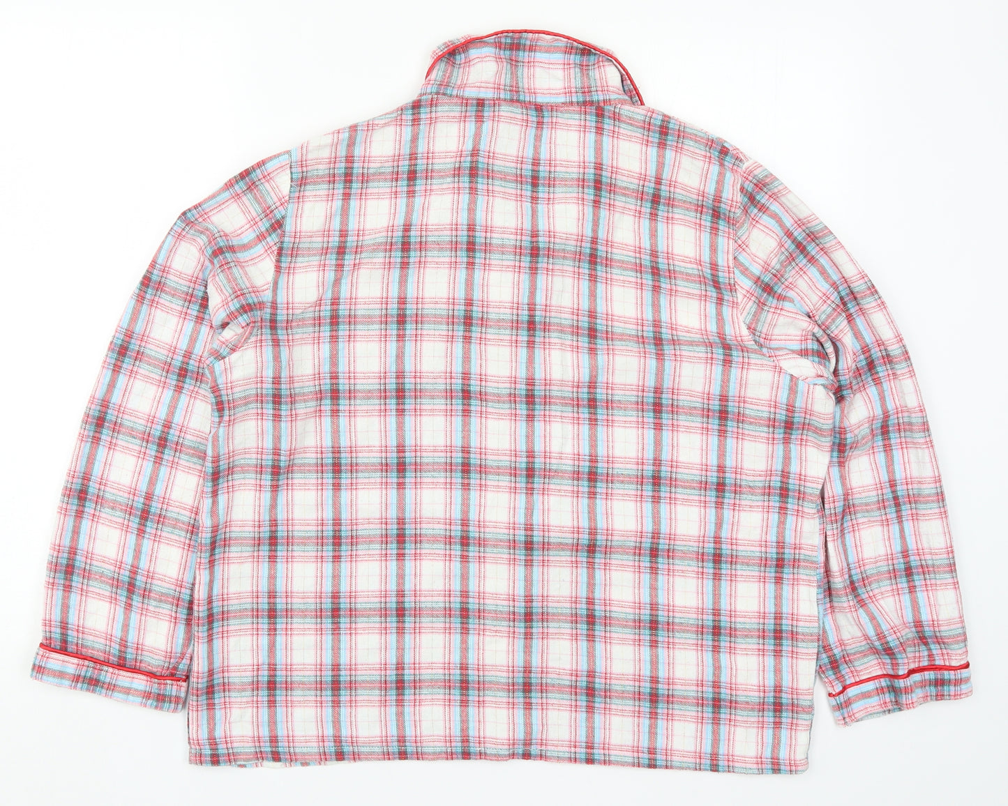 Love To Dream Womens Multicoloured Check  Top Pyjama Top Size 16