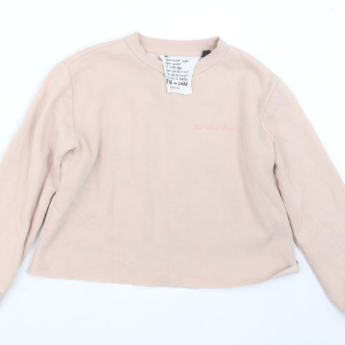 Topshop Womens Pink   Pullover Jumper Size 10