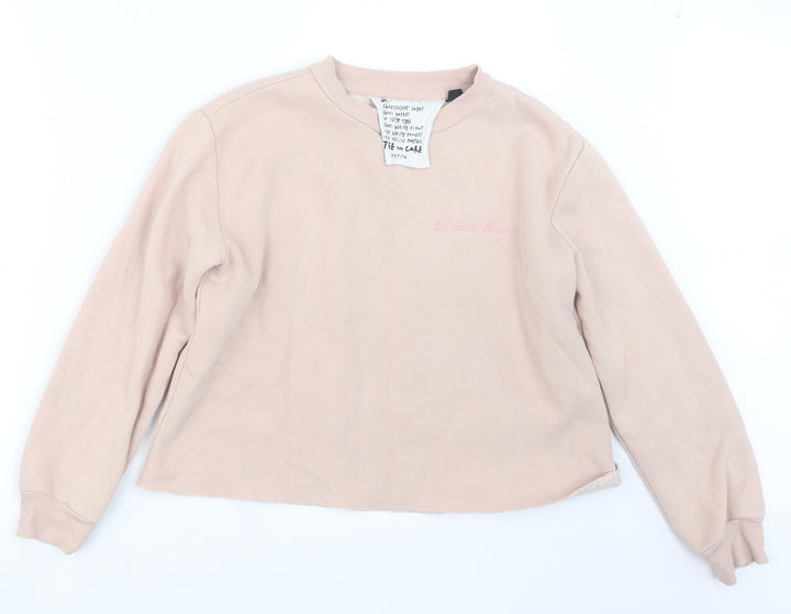 Topshop Womens Pink   Pullover Jumper Size 10