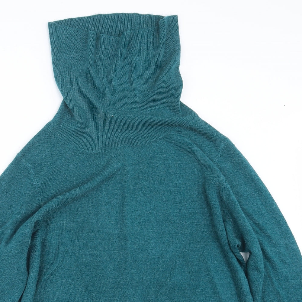 Bonmarché Womens Blue  Knit Pullover Jumper Size 20