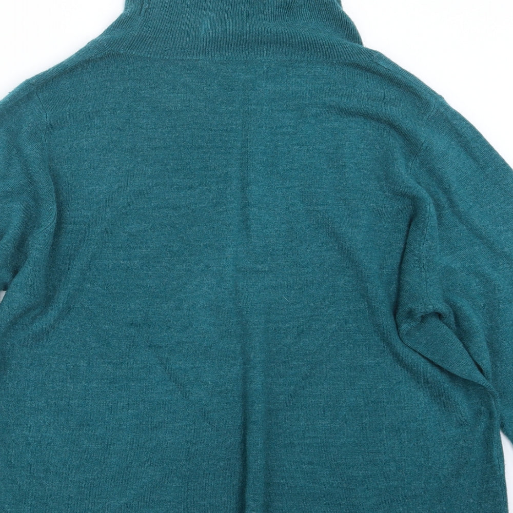 Bonmarché Womens Blue  Knit Pullover Jumper Size 20
