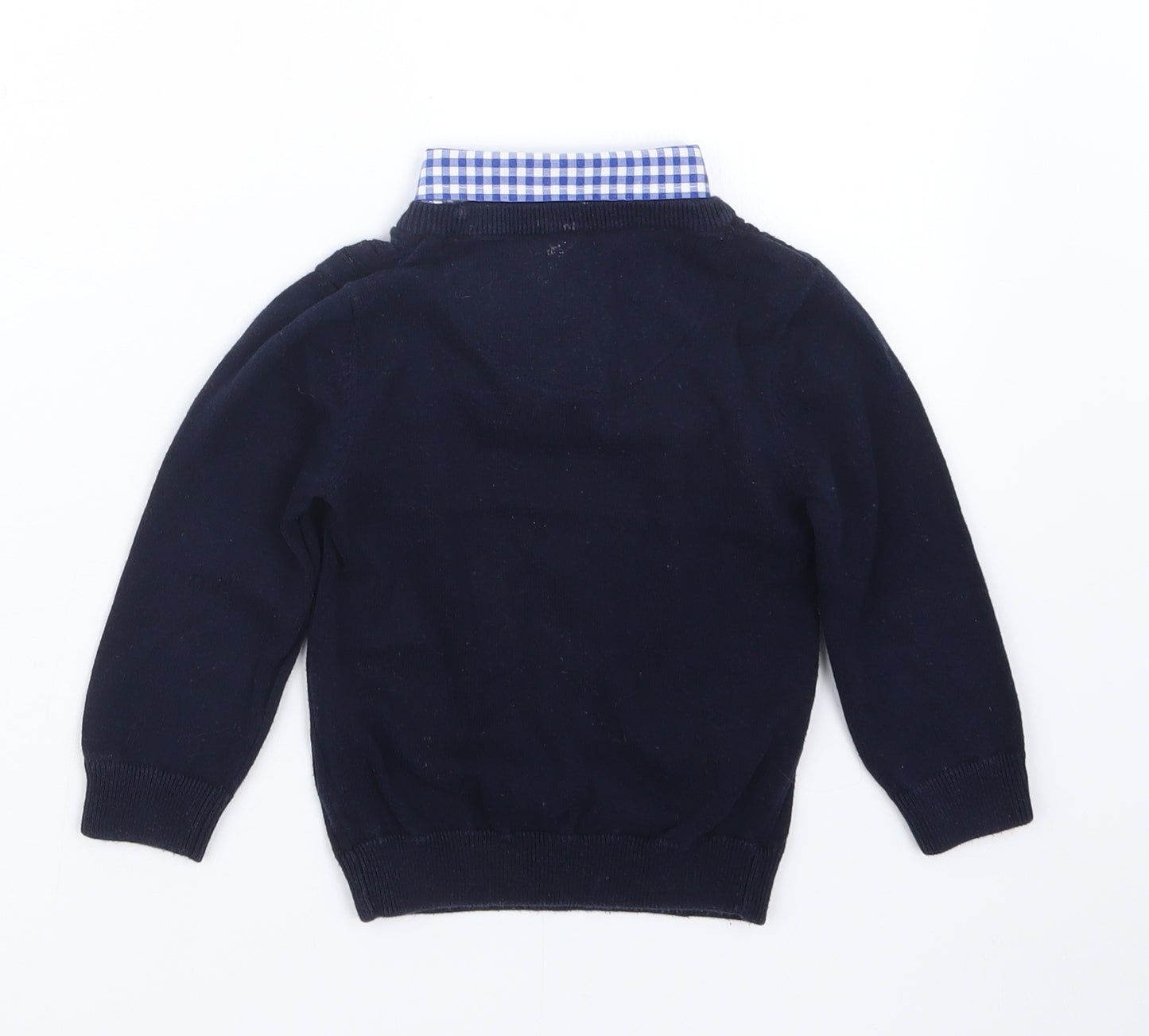 NEXT Boys Blue  Knit Pullover Jumper Size 18-24 Months