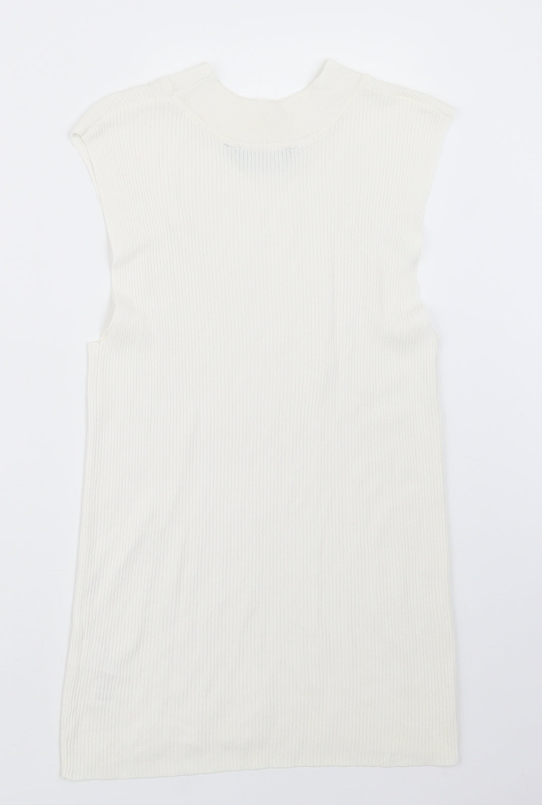 Dorothy Perkins Womens Ivory   Basic T-Shirt Size 14