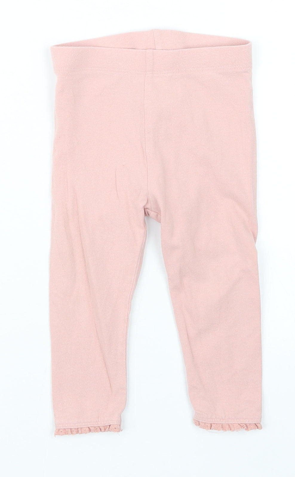 NEXT Girls Pink   Capri Trousers Size 12-18 Months
