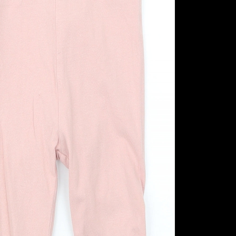 NEXT Girls Pink   Capri Trousers Size 12-18 Months