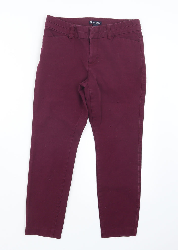 Gap Womens Purple Trousers Size 6 L24 in