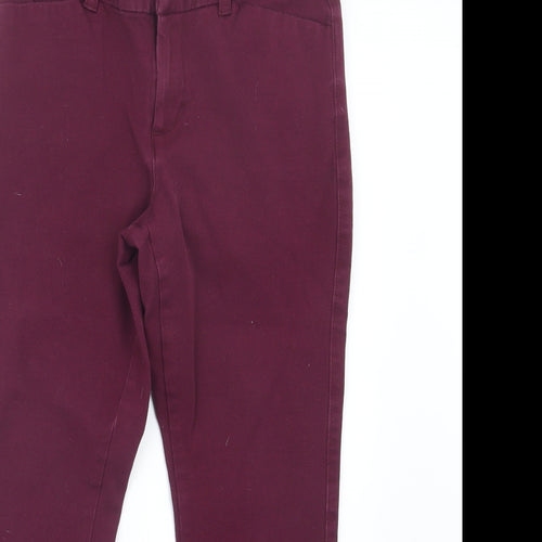 Gap Womens Purple   Trousers  Size 6 L24 in