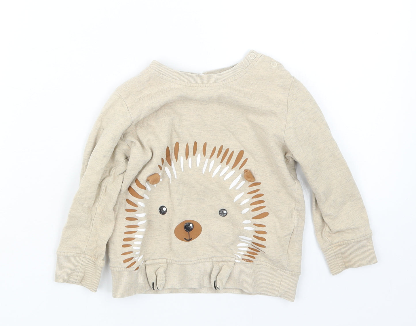 H&M  Beige   Pullover Jumper Size 18-24 Months