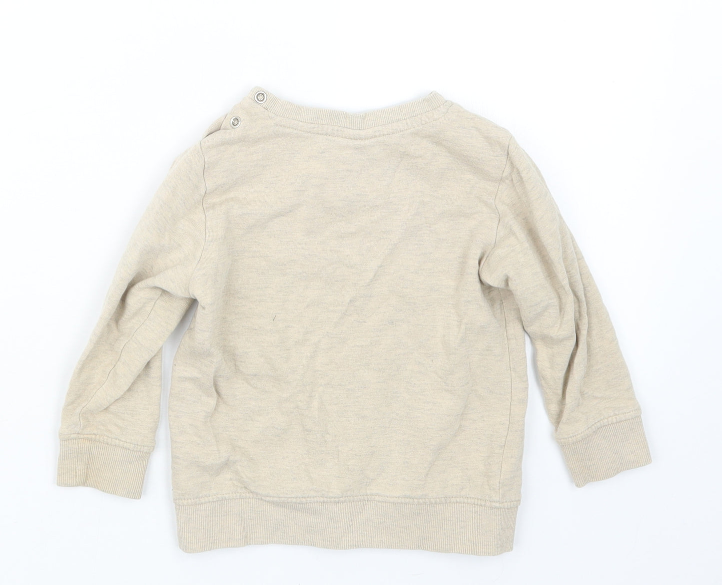 H&M  Beige   Pullover Jumper Size 18-24 Months