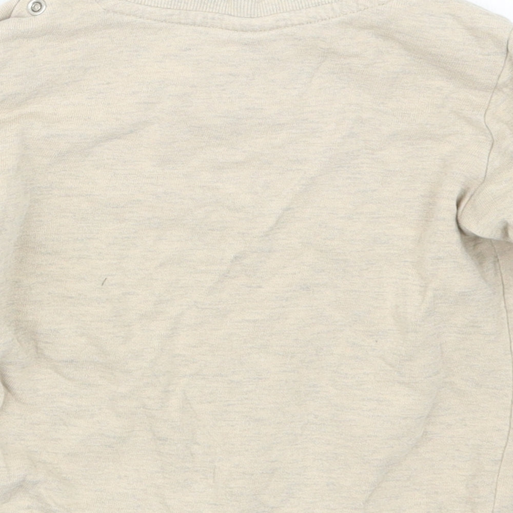 H&M  Beige   Pullover Jumper Size 18-24 Months
