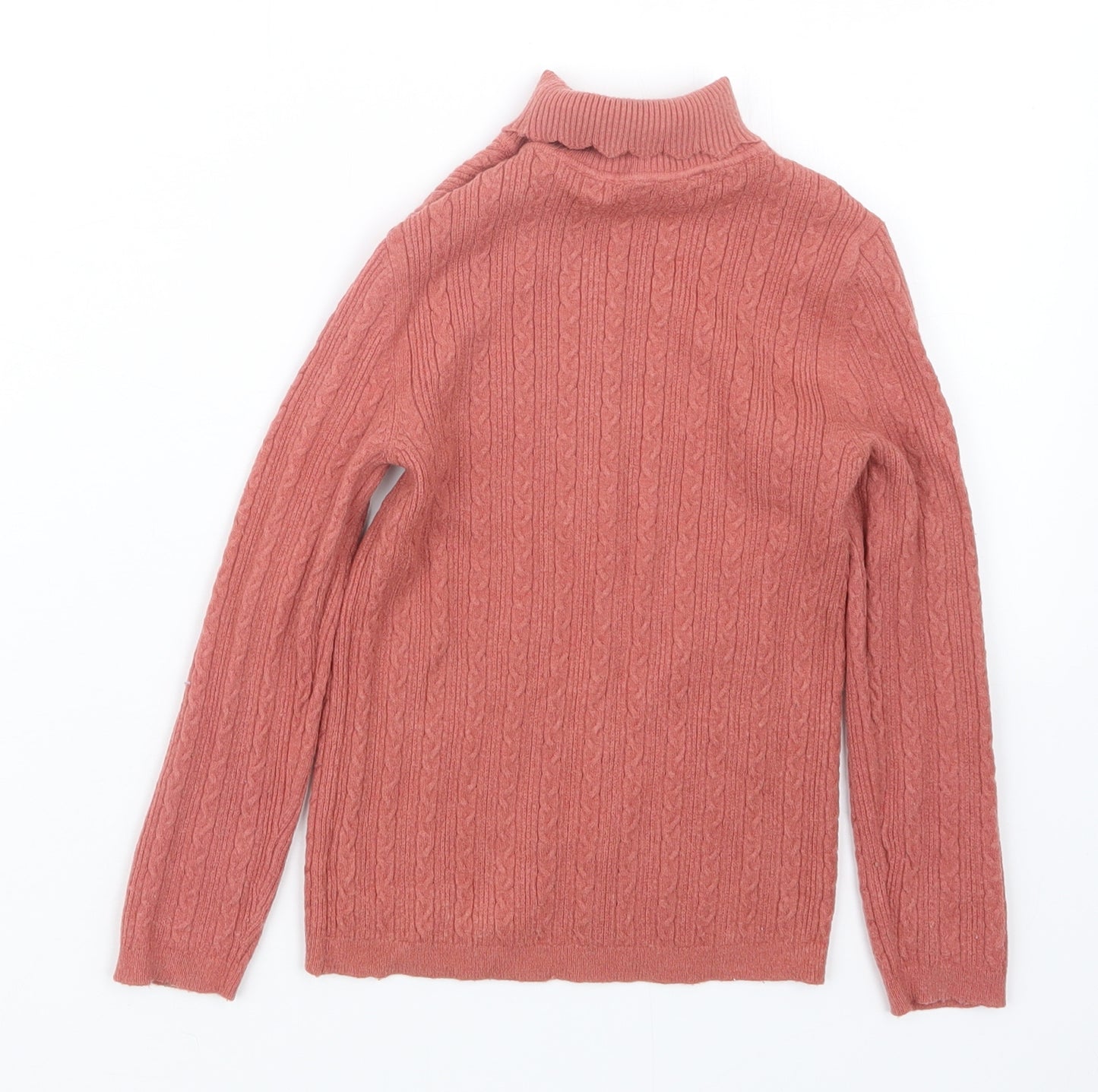George Girls Pink  Knit Pullover Jumper Size 5-6 Years