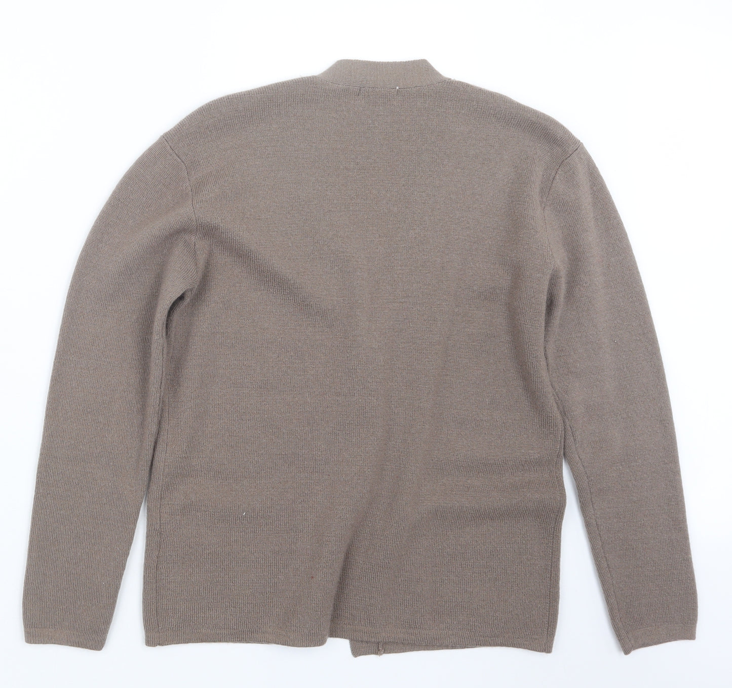 Damart Womens Beige  Knit Cardigan Jumper Size 10