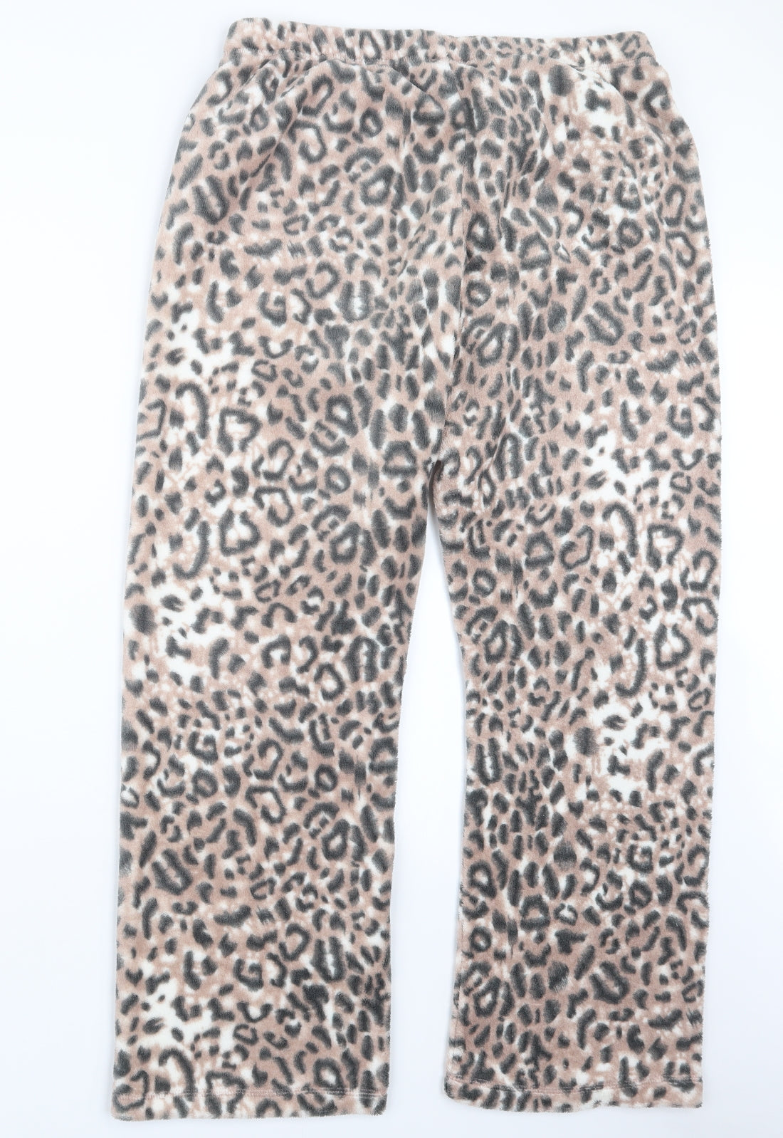 Love to Lounge Womens Black Animal Print  Capri Pyjama Pants Size 14