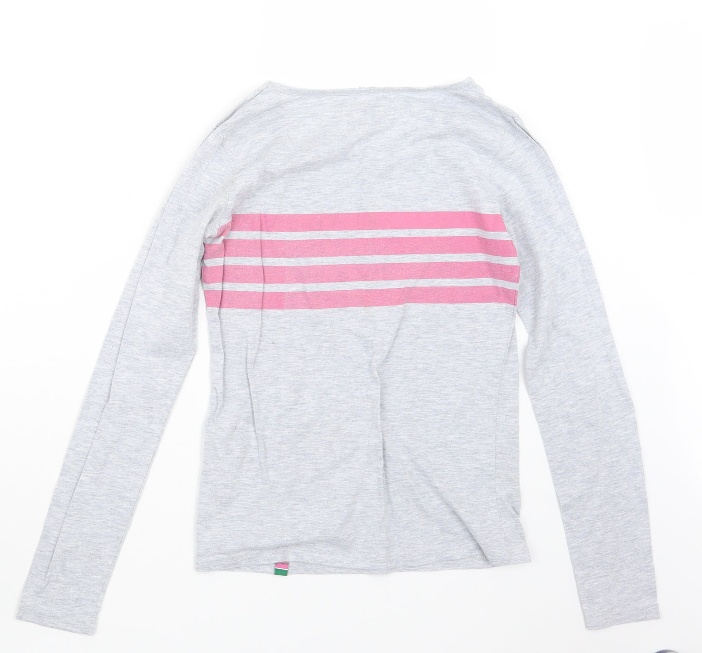 Rampant Sporting Womens Grey   Basic T-Shirt Size 6