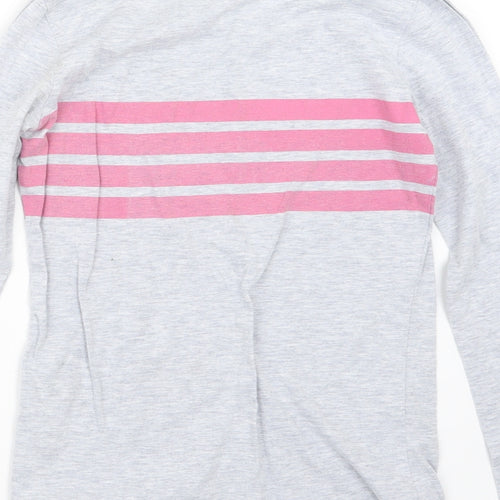Rampant Sporting Womens Grey   Basic T-Shirt Size 6