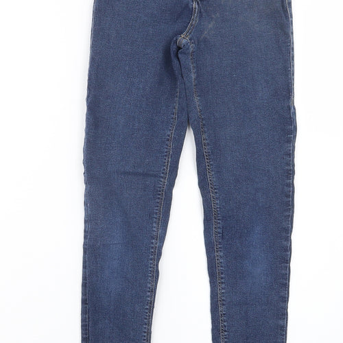 Topshop Womens Blue  Denim Straight Jeans Size 20 in L26 in