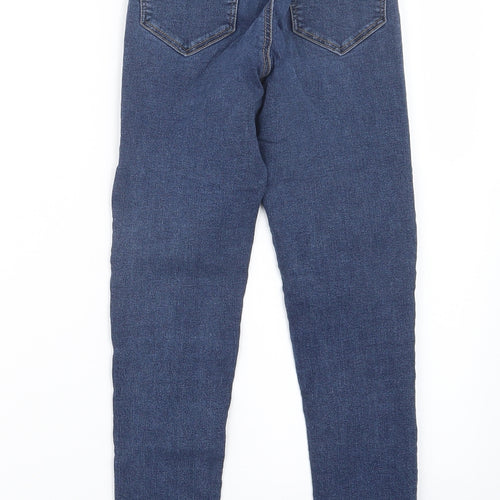 Topshop Womens Blue  Denim Straight Jeans Size 20 in L26 in