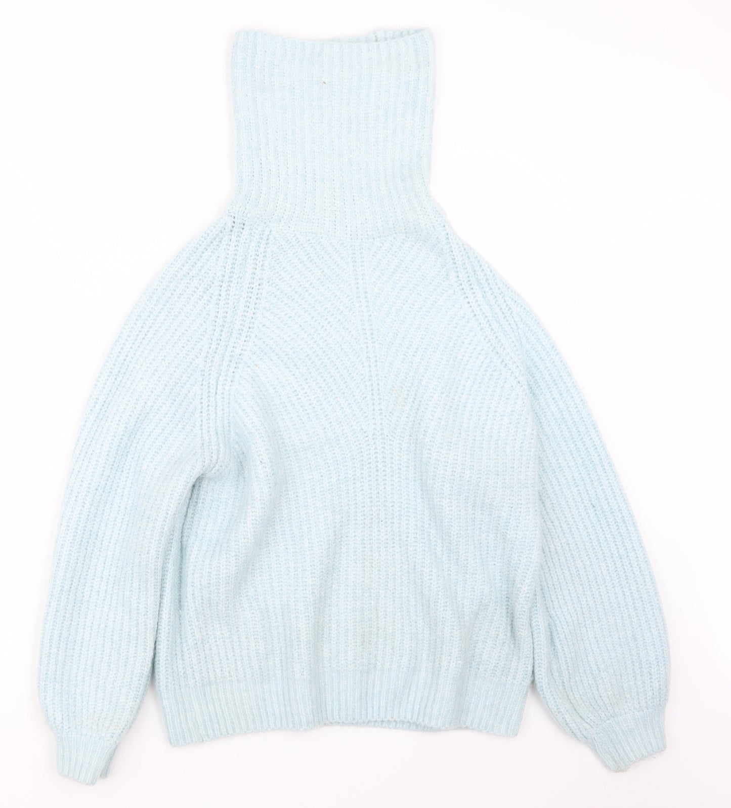 F&F Womens Blue  Knit Pullover Jumper Size 12