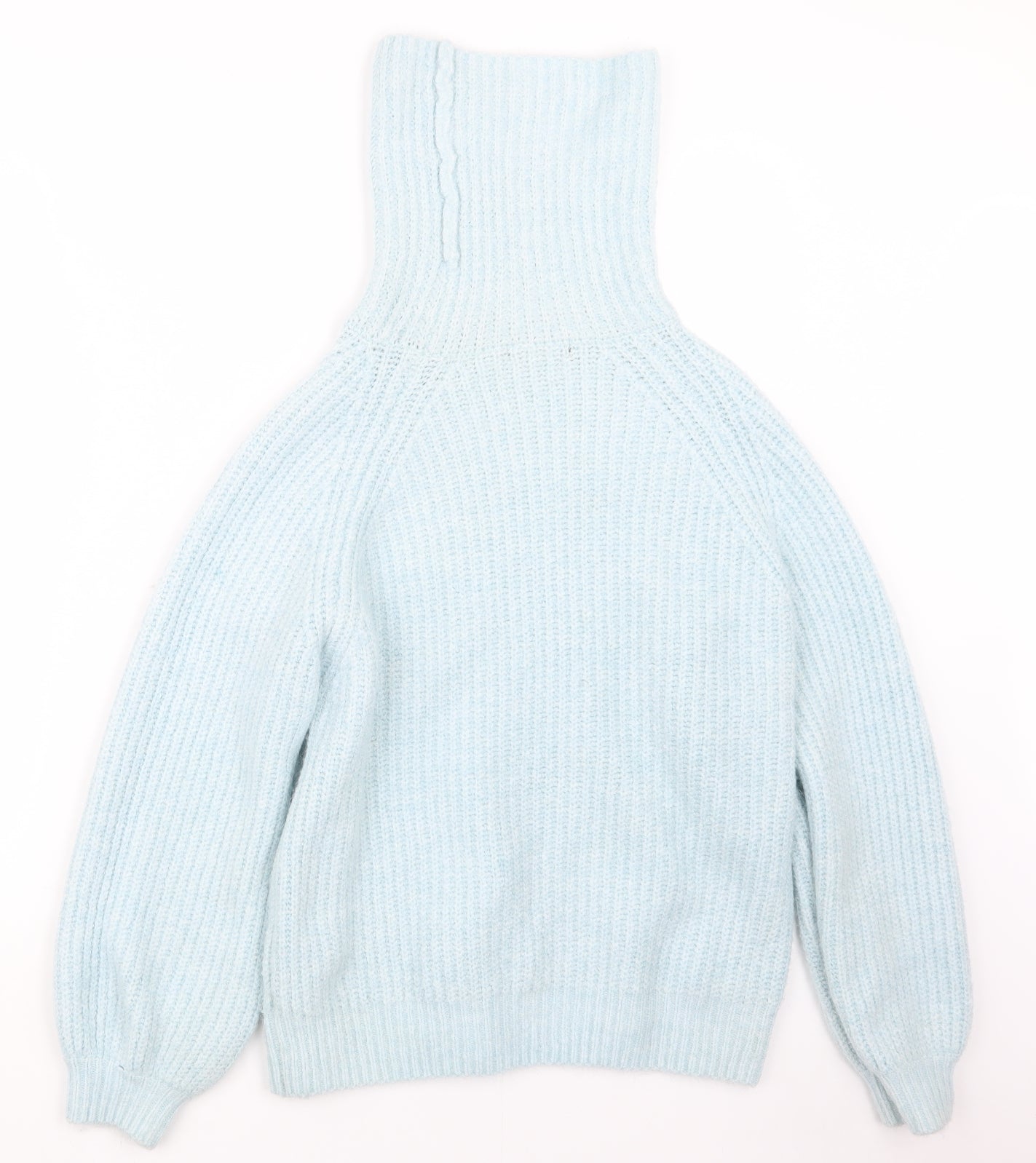 F&F Womens Blue  Knit Pullover Jumper Size 12