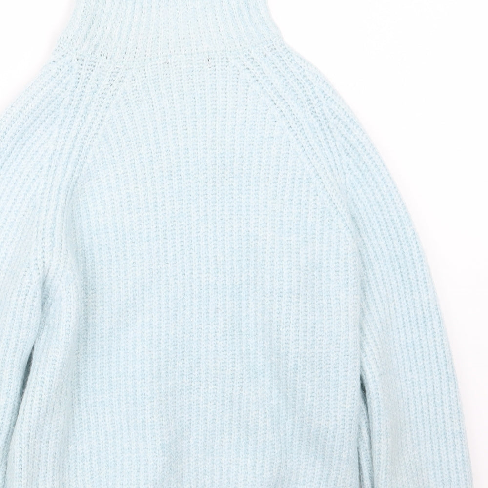 F&F Womens Blue  Knit Pullover Jumper Size 12