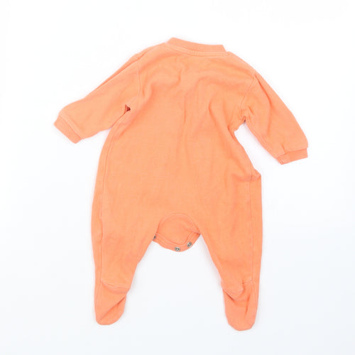 Earlydays Girls Orange   Babydoll One Piece Size 0-3 Months