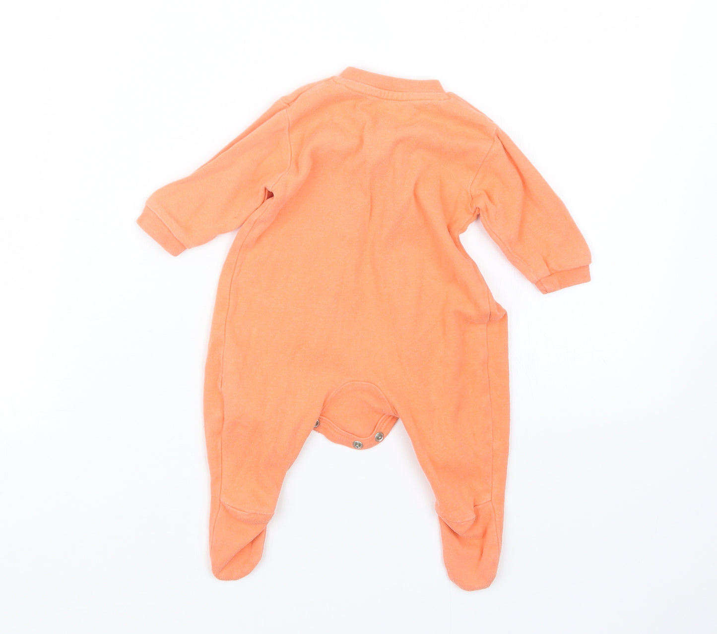 Earlydays Girls Orange   Babydoll One Piece Size 0-3 Months