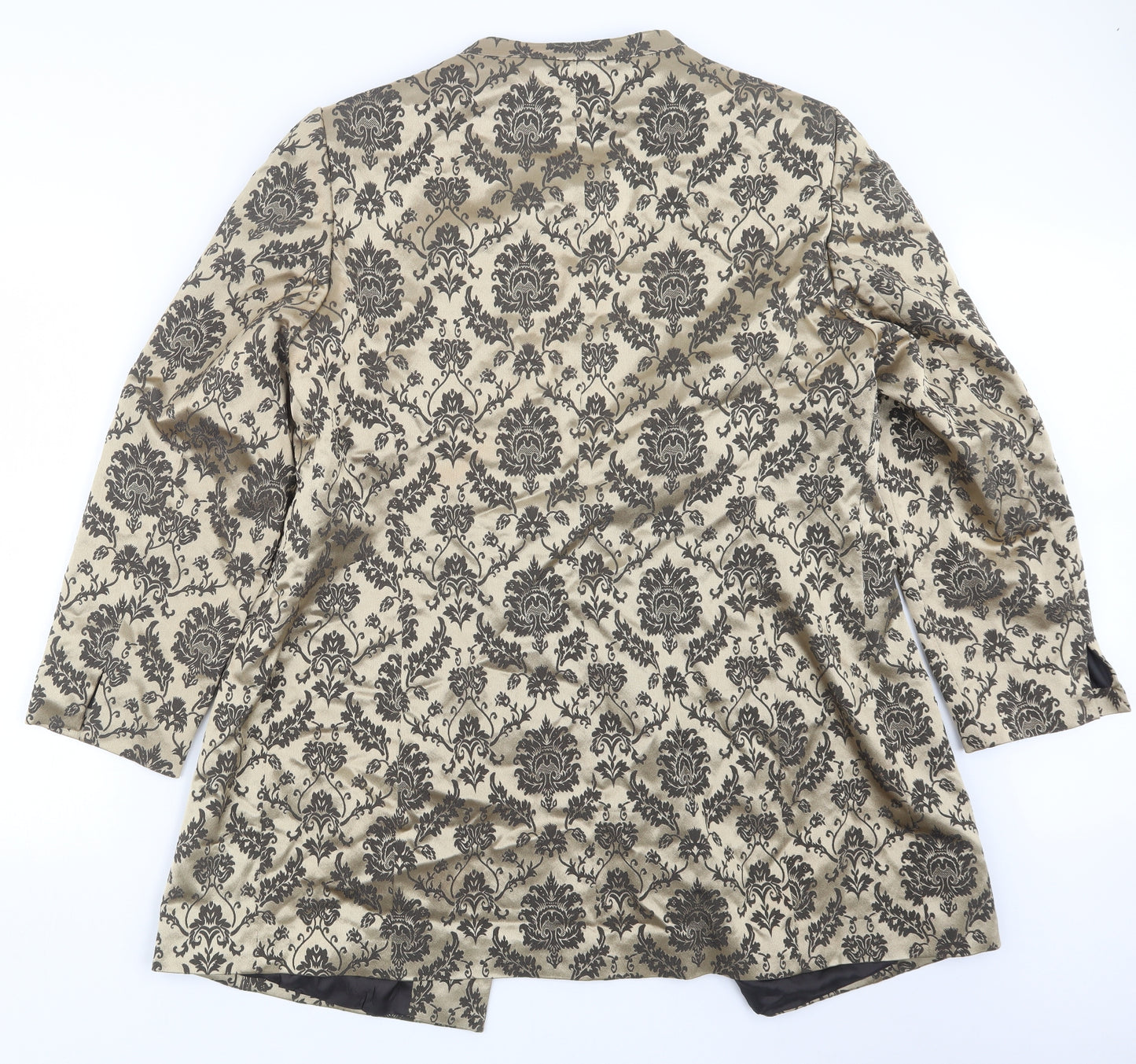 Ann Harvey Womens Black Geometric  Jacket  Size 20