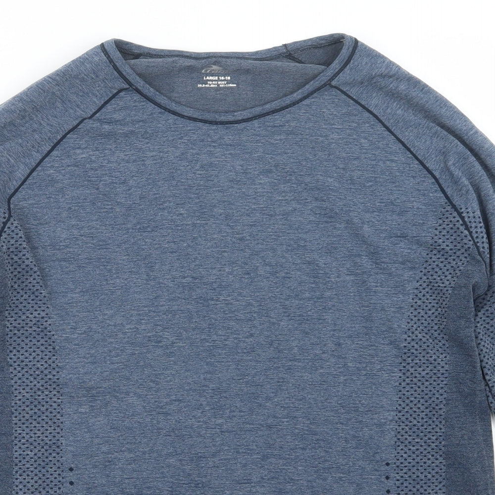 Crane Womens Grey   Basic T-Shirt Size 16